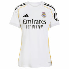 Real Madrid Women's 2025/26 Home Replica Custom Jersey White sale