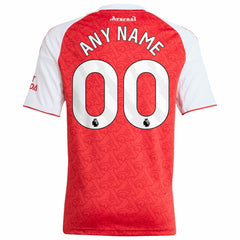 Arsenal Youth 2025/26 Home Replica Custom Jersey Red