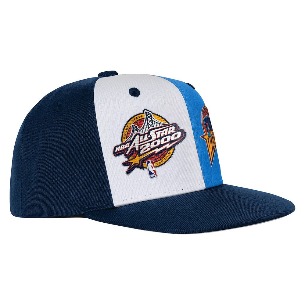Golden State Warriors Youth 2000 All-Star Game Duo Front Snapback Hat Navy