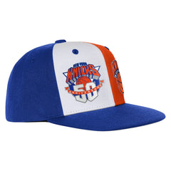 New York Knicks Youth 50th Anniversary Duo Front Snapback Hat Blue