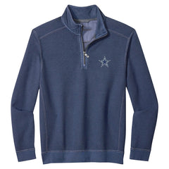 Dallas Cowboys Big & Tall Montego Bay Half-Zip Pullover Navy