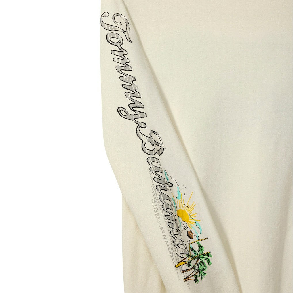 Cincinnati Bengals Oasis Endzone Lux Long Sleeve T-Shirt Cream