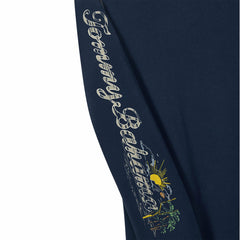 Houston Texans Oasis Endzone Lux Long Sleeve T-Shirt Navy