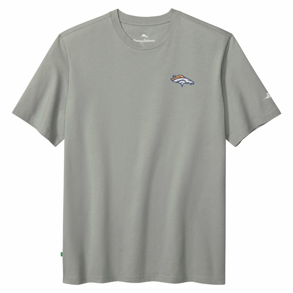 Denver Broncos Huddle & Hang Tens T-Shirt Gray
