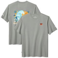 Cincinnati Bengals Huddle & Hang Tens T-Shirt Gray