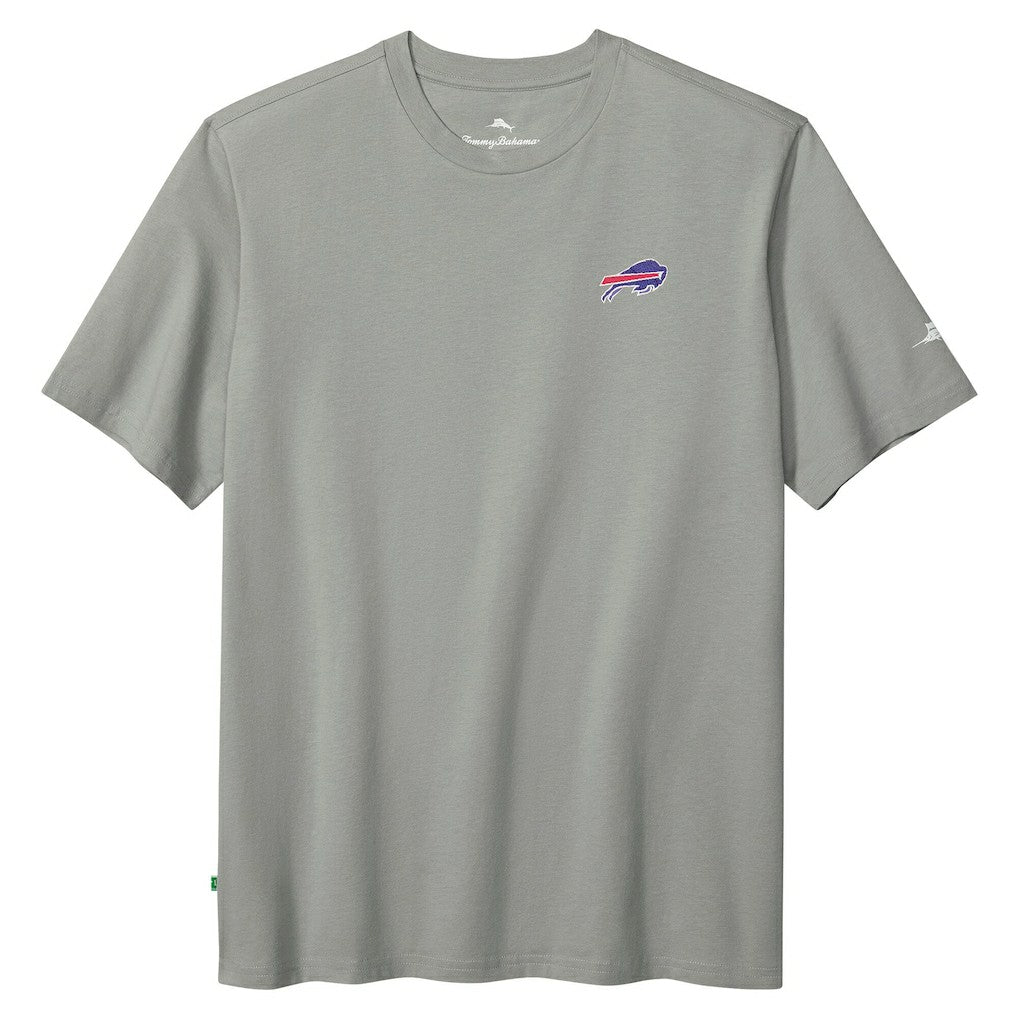 Buffalo Bills Huddle & Hang Tens T-Shirt Gray