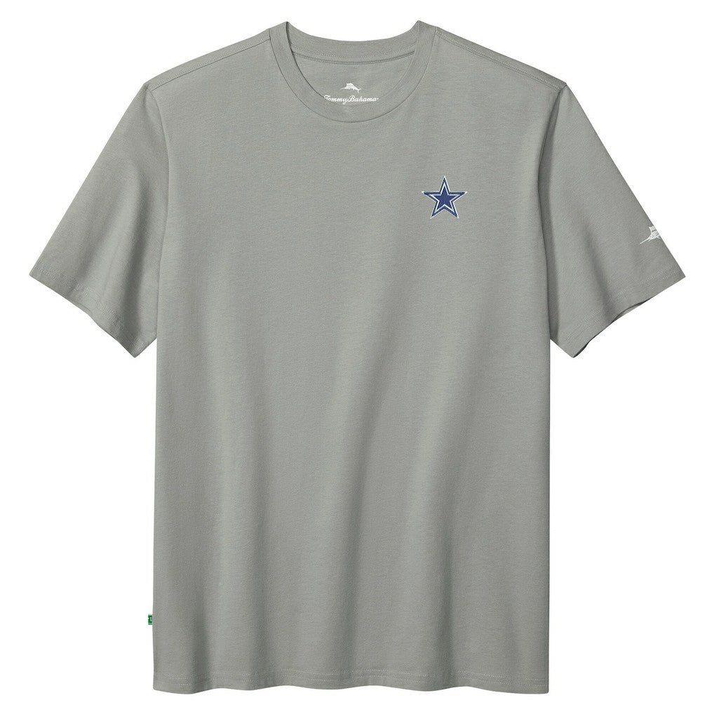 Dallas Cowboys Huddle & Hang Tens T-Shirt Gray