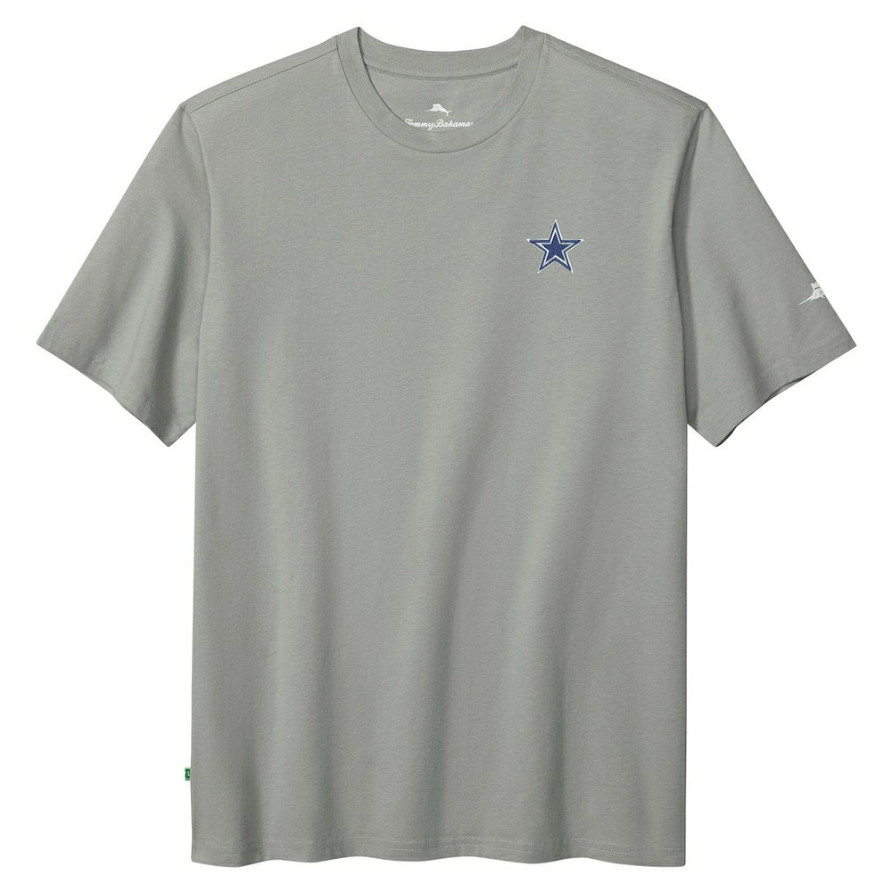 Dallas Cowboys Huddle & Hang Tens T-Shirt Gray
