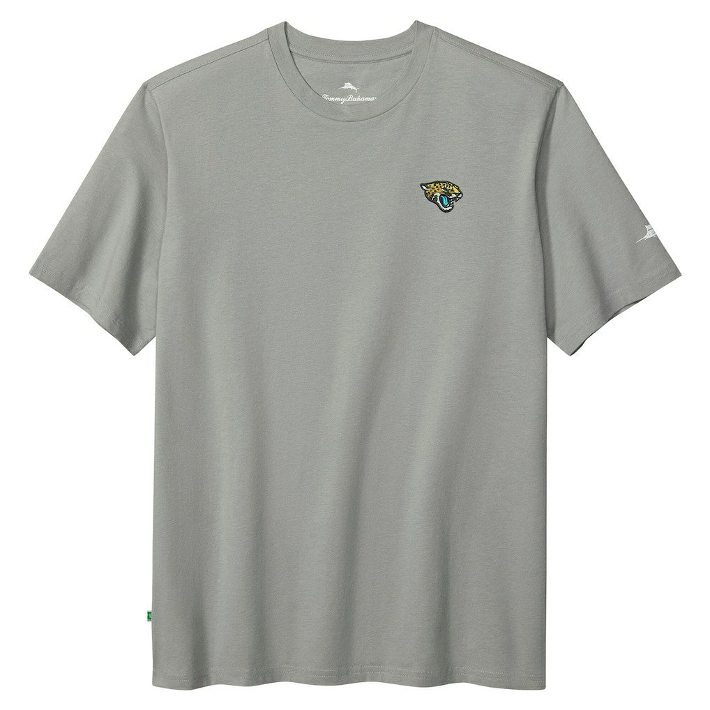 Jacksonville Jaguars Huddle & Hang Tens T-Shirt Gray