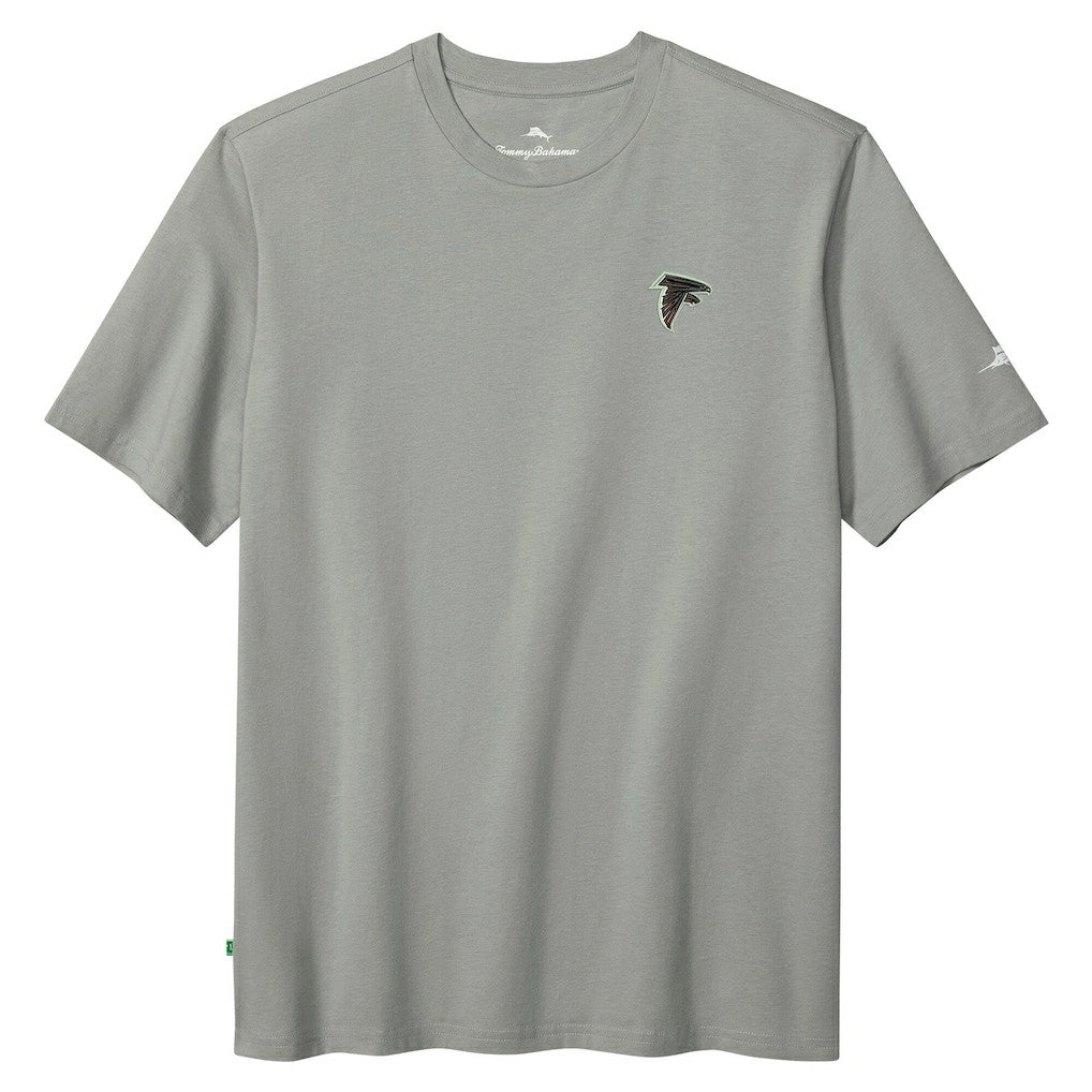 Atlanta Falcons Huddle & Hang Tens T-Shirt Gray