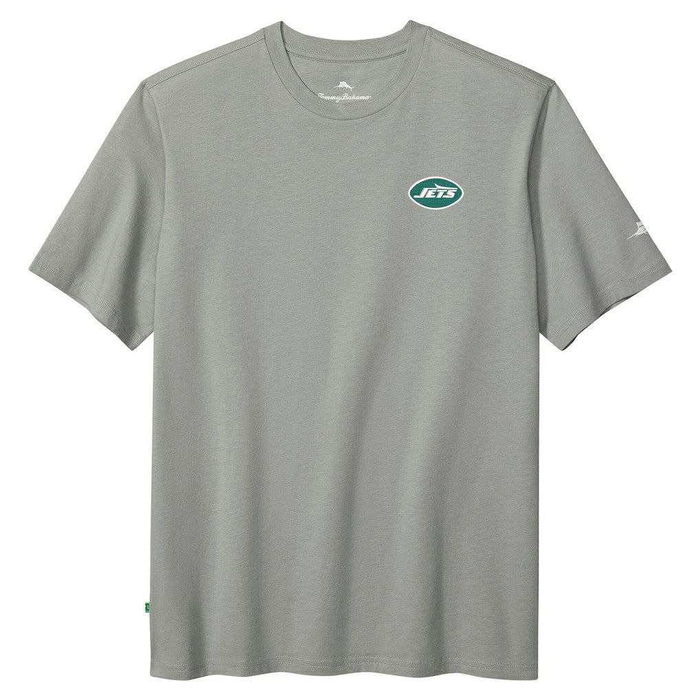New York Jets Huddle & Hang Tens T-Shirt Gray