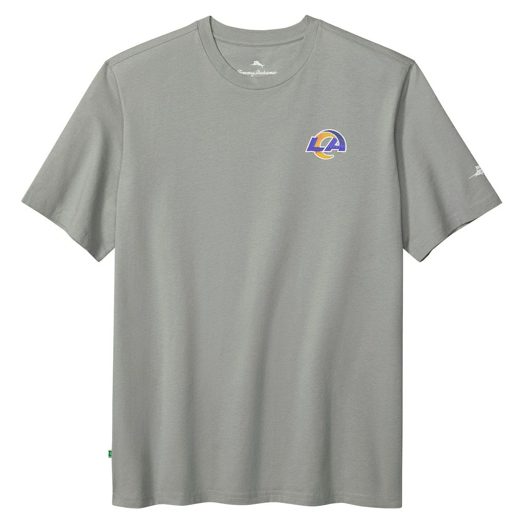 Los Angeles Rams Huddle & Hang Tens T-Shirt Gray