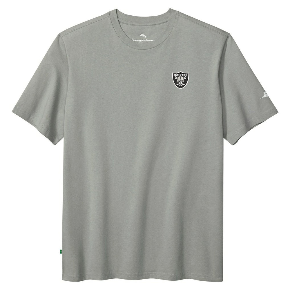 Las Vegas Raiders Huddle & Hang Tens T-Shirt Gray