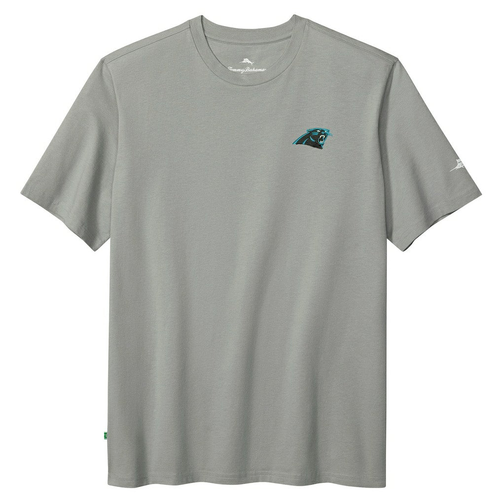 Carolina Panthers Huddle & Hang Tens T-Shirt Gray