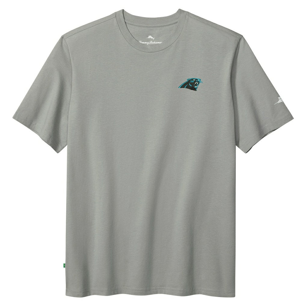 Carolina Panthers Huddle & Hang Tens T-Shirt Gray