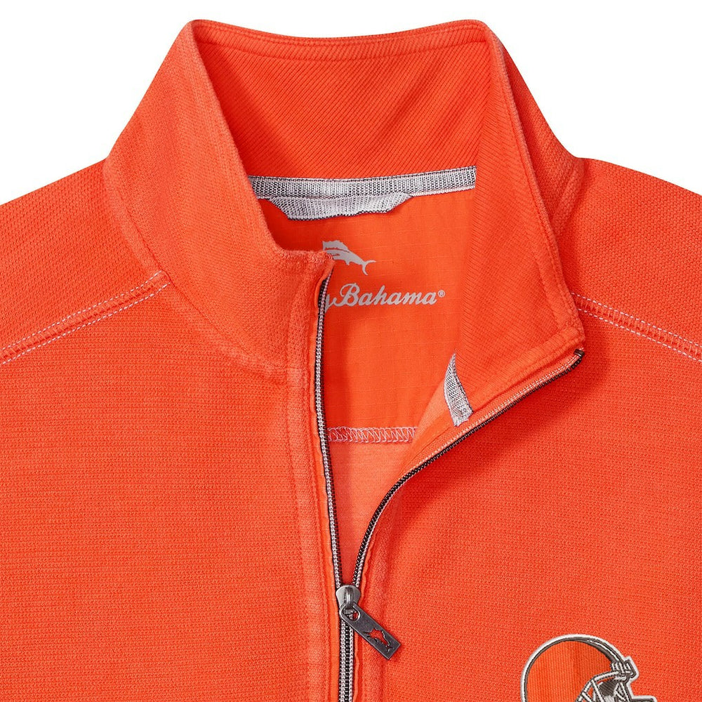 Cleveland Browns Sport Tobago Half-Zip Pullover Orange