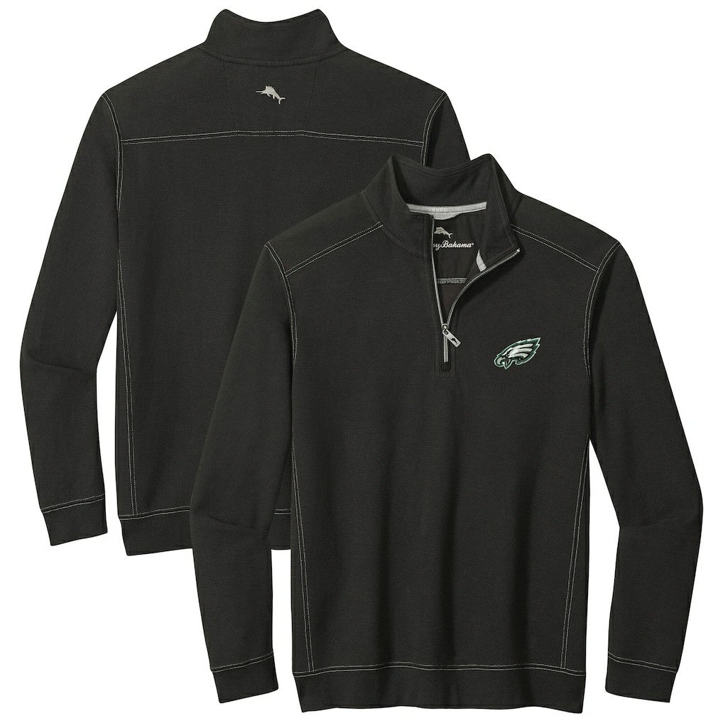 Philadelphia Eagles Sport Tobago Half-Zip Pullover Black