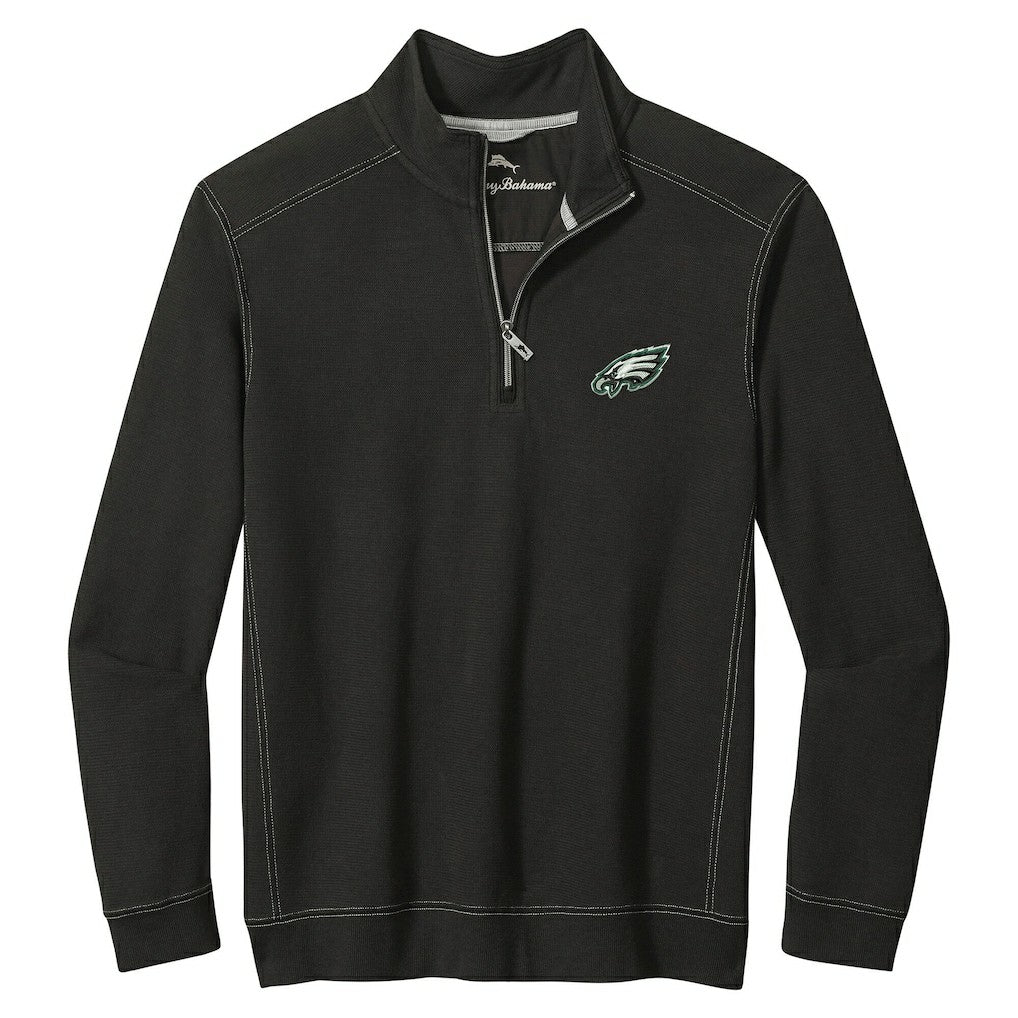 Philadelphia Eagles Sport Tobago Half-Zip Pullover Black