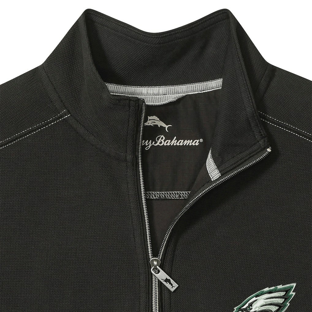 Philadelphia Eagles Sport Tobago Half-Zip Pullover Black