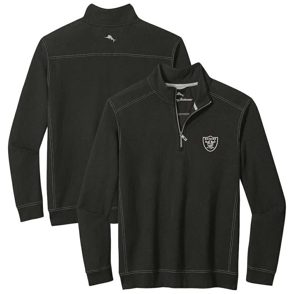 Las Vegas Raiders Sport Tobago Half-Zip Pullover Black