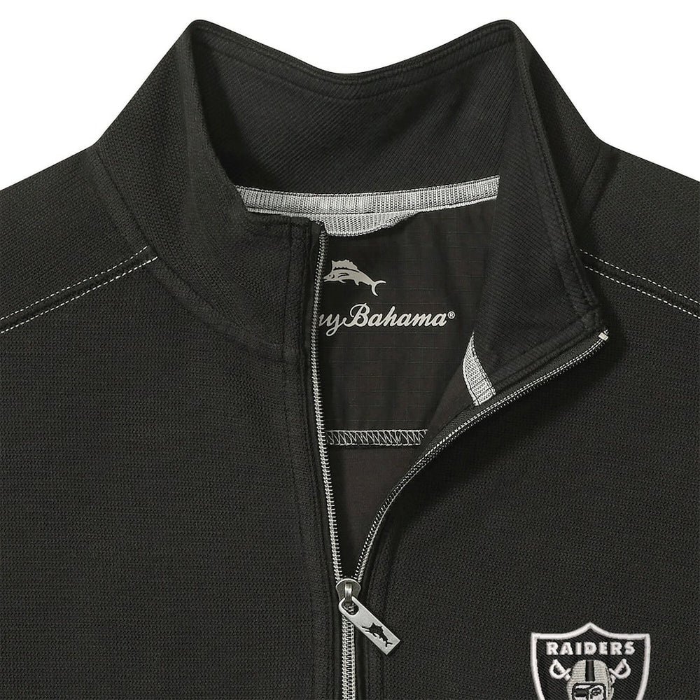 Las Vegas Raiders Sport Tobago Half-Zip Pullover Black