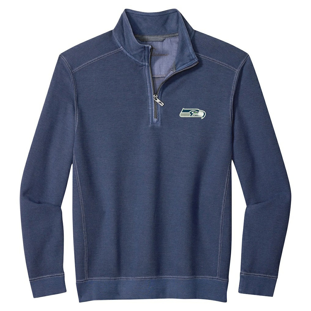 Seattle Seahawks Sport Tobago Half-Zip Pullover College Navy