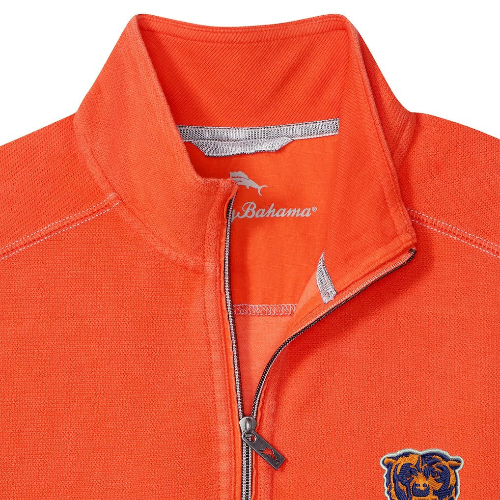 Chicago Bears Sport Tobago Half-Zip Pullover Orange
