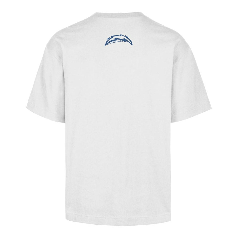 Los Angeles Chargers '47 Unisex I Love Guys Who Like Football Foundation T-Shirt White