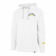 Los Angeles Chargers '47 La Familia Headline Pullover Hoodie White