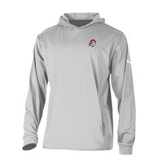 Pittsburgh Pirates Columbia Long Drive Pullover Hoodie - Gray Hoodies