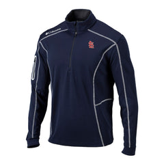 St. Louis Cardinals Columbia Omni-Wick Shotgun Quarter-Zip Pullover - Navy Pullover