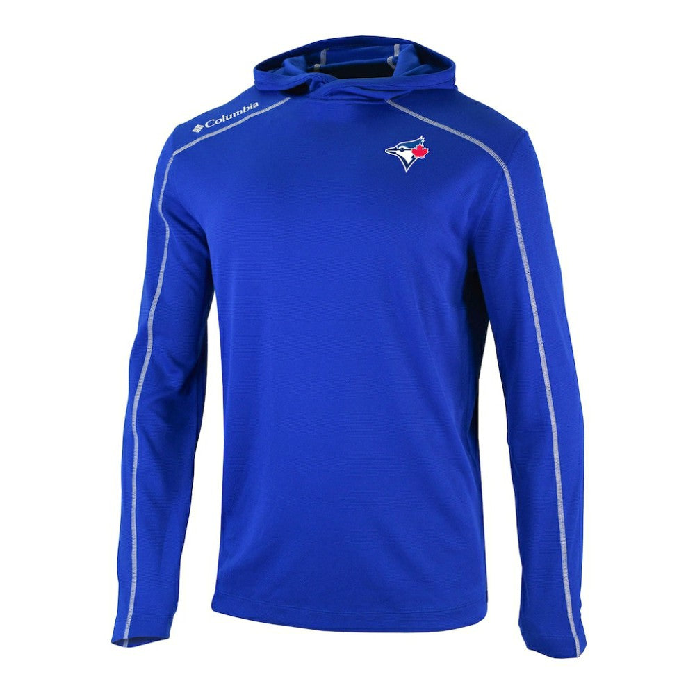Toronto Blue Jays Columbia Omni-Wick Shotgun Pullover Hoodie - Royal Hoodies