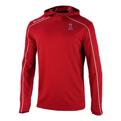 Los Angeles Angels Columbia Omni-Wick Shotgun Pullover Hoodie - Red Hoodies