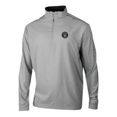 Milwaukee Brewers Columbia Omni-Wick Bogey's Paradise Quarter-Zip Pullover - Gray Pullover