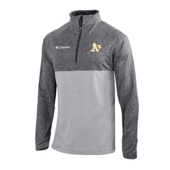 Athletics Columbia Omni-Wick Raglan Rockin' It Quarter-Zip Pullover - Gray Pullover