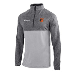 Baltimore Orioles Columbia Omni-Wick Raglan Rockin' It Quarter-Zip Pullover - Gray Pullover