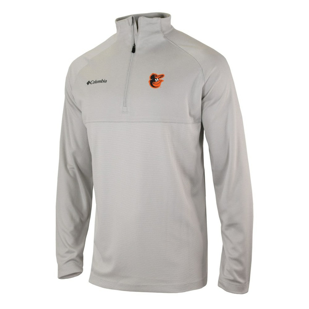Baltimore Orioles Columbia Omni-Wick Raglan Rockin' It Quarter-Zip Pullover - Gray Pullover