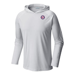 Washington Nationals Columbia Terminal Tackle Omni-Shade Pullover Hoodie - White Hoodies