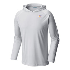 Colorado Rockies Columbia Terminal Tackle Omni-Shade Pullover Hoodie - White Hoodies