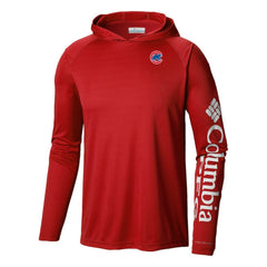 Chicago Cubs Columbia Terminal Tackle Omni-Shade Pullover Hoodie - Red Hoodies