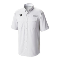 Pittsburgh Pirates Columbia Omni-Wick Low Drag Offshore Button-Up Shirt - White