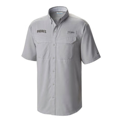 San Diego Padres Columbia Omni-Wick Low Drag Offshore Button-Up Shirt - White