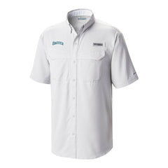 Seattle Mariners Columbia Omni-Wick Low Drag Offshore Button-Up Shirt - White
