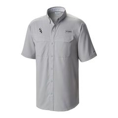 Chicago White Sox Columbia Omni-Wick Low Drag Offshore Button-Up Shirt - Gray
