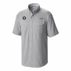 Houston Astros Columbia Omni-Wick Low Drag Offshore Button-Up Shirt - Gray