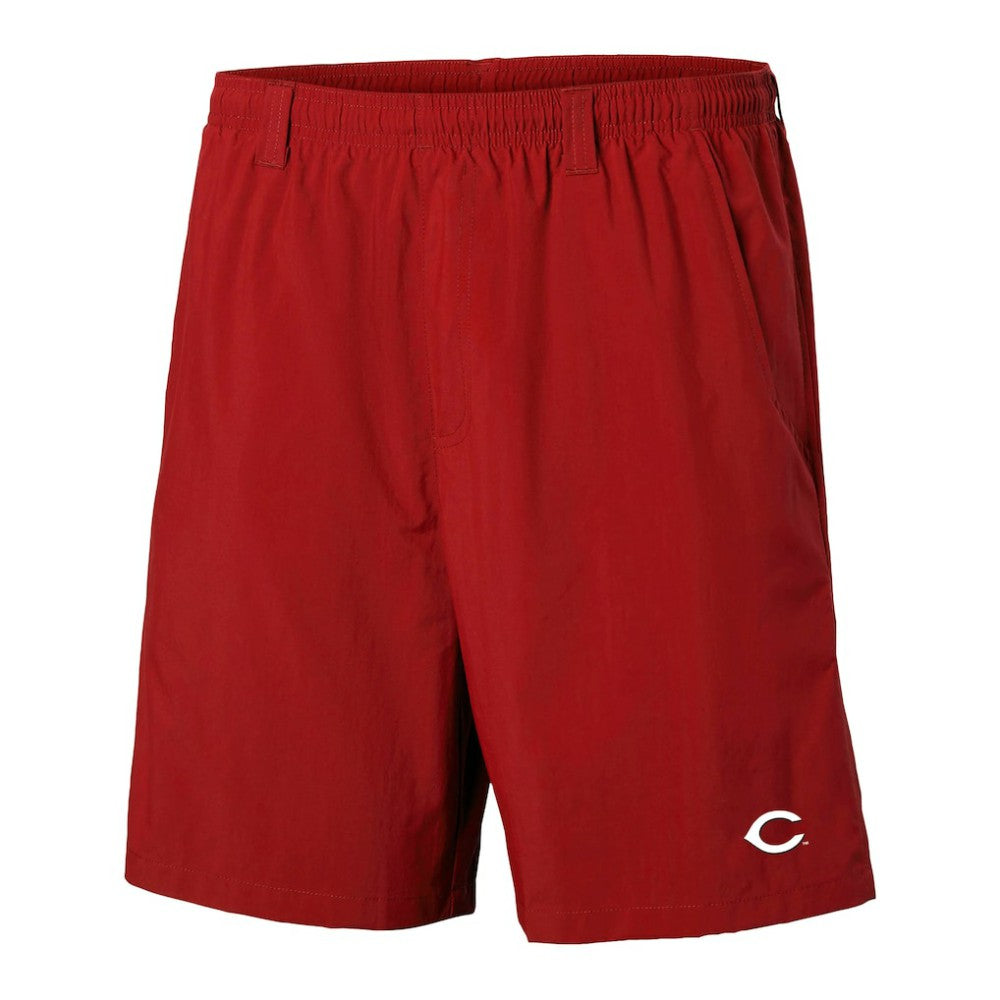 Cincinnati Reds Columbia PFG Backcast III Water Shorts - Red Shorts