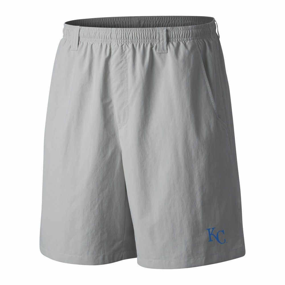 Kansas City Royals Columbia PFG Backcast III Water Shorts - Gray Shorts