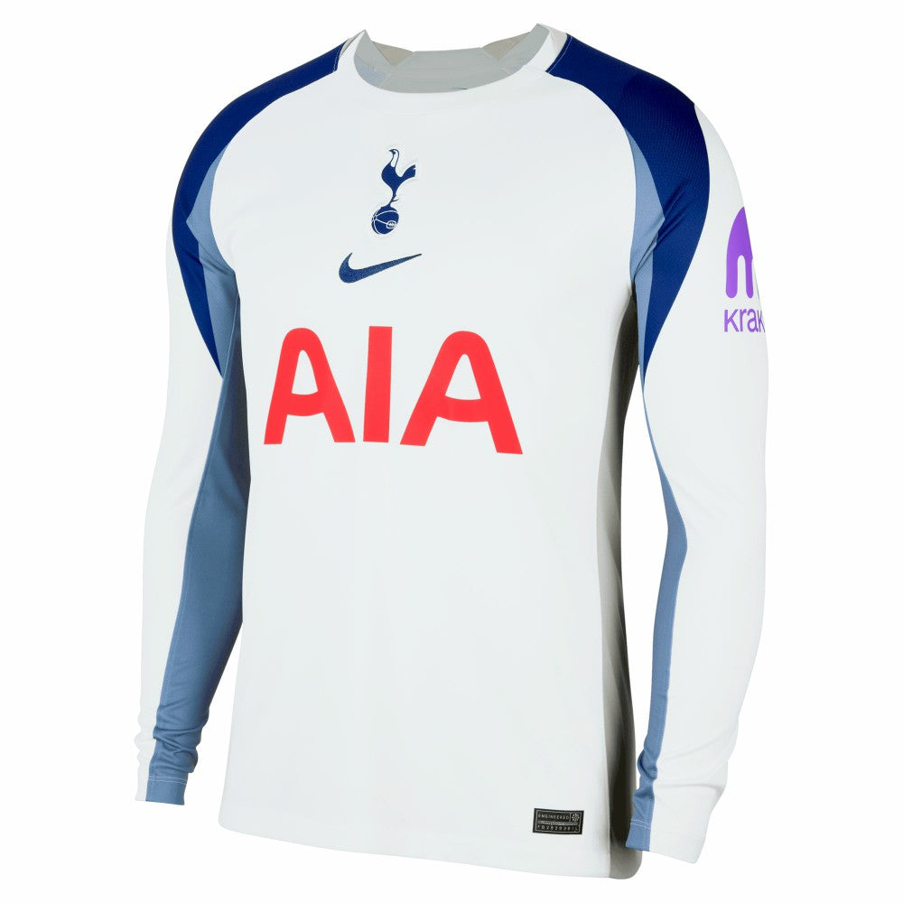 Tottenham Hotspur 2025/26 Home Replica Long Sleeve Jersey White sale
