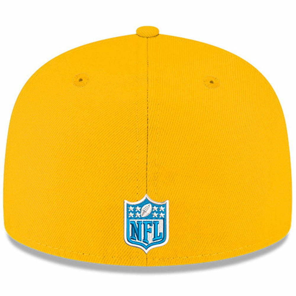 Los Angeles Chargers New Era Charger Power 59FIFTY Fitted Hat Gold