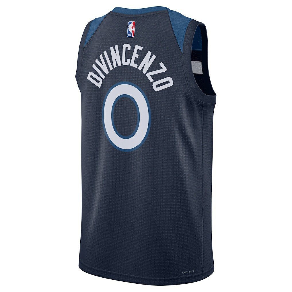 Donte DiVincenzo Minnesota Timberwolves Unisex Swingman Player Jersey Icon Edition Navy